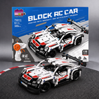 מכוניות ספורט ומרוץ להרכבה עם שלט – Pingao Blocks