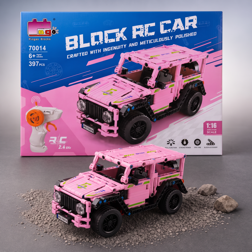 ג׳יפים ורכבי שטח להרכבה עם שלט – Pingao Blocks