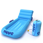 מזרון ים מיטה עם מעמד כוסות ועוגן Hippo
